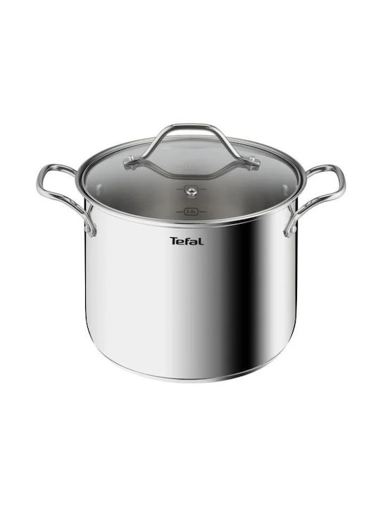 Tefal Intuition Σετ Κατσαρόλες από Ανοξείδωτο Ατσάλι 10τμχ