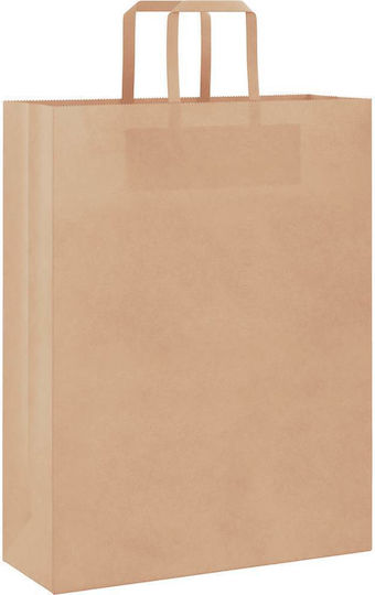 vidaXL Paper Bag for Gift Brown 32x42x12cm. 250pcs