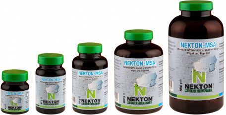 Nekton Msa 80g Highly Absorbable Minerals Parrots Reptiles Amphibians
