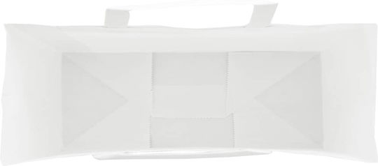 vidaXL Χάρτινη Τσάντα για Δώρο Λευκή 32x42x12εκ. 250τμχ