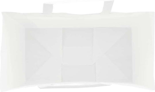 vidaXL Χάρτινη Τσάντα για Δώρο Λευκή 21x28x11εκ. 250τμχ