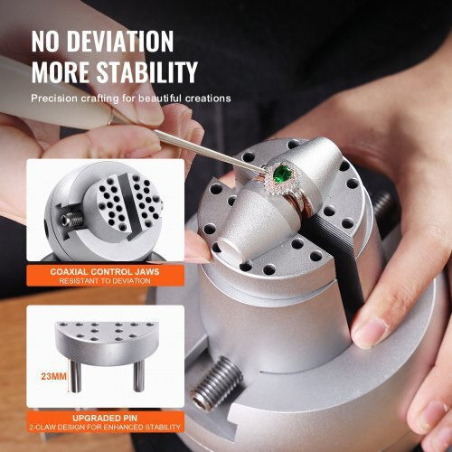 Vevor Ball Base 5" Engraving 360° Rotation 69 Accessories Jewelry Micro-Engraving Wnxzszyhdghjq1vd3v0