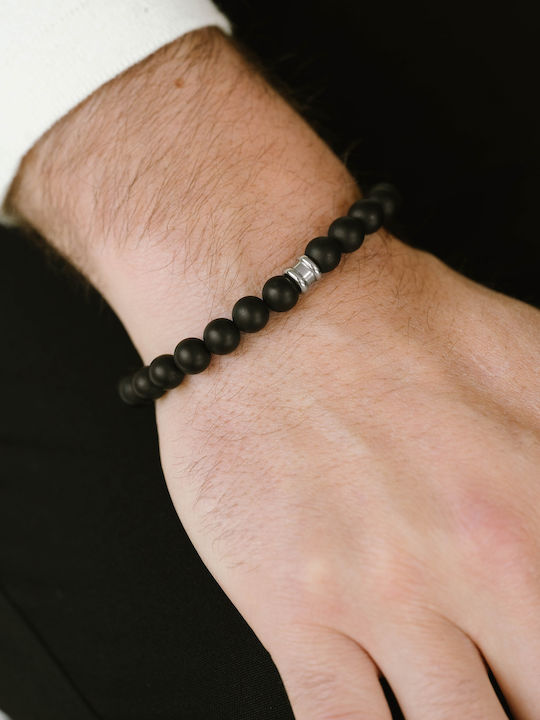 Steel & Barnett Ανδρικό Βραχιόλι από Ανοξείδωτο Ατσάλι
