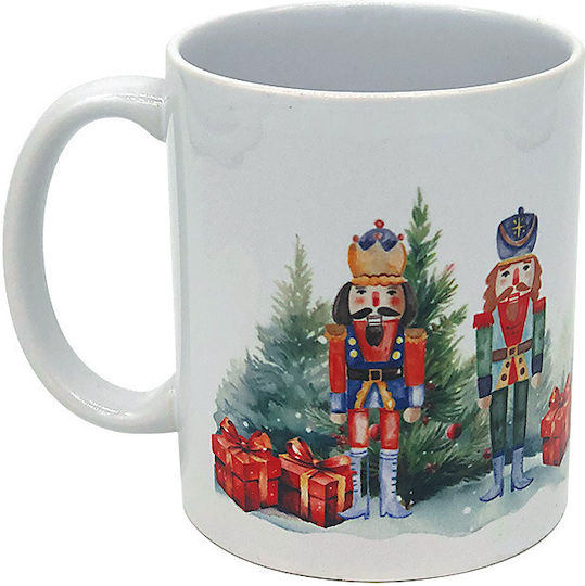 LiebeQueen Mug with Nutcrackers LiebeQueen Mug with Nutcrackers