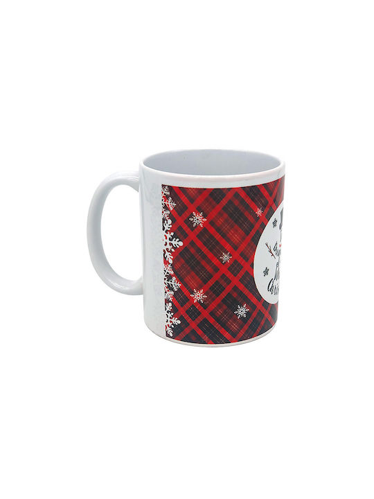 LiebeQueen Christmas Mug Ceramic White