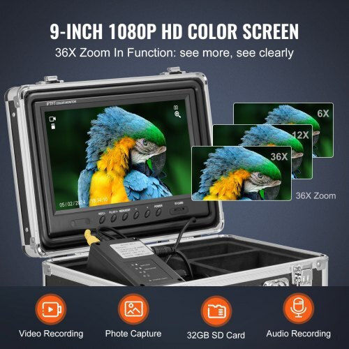 Vevor Camera Endoscopică cu Cablu 50m