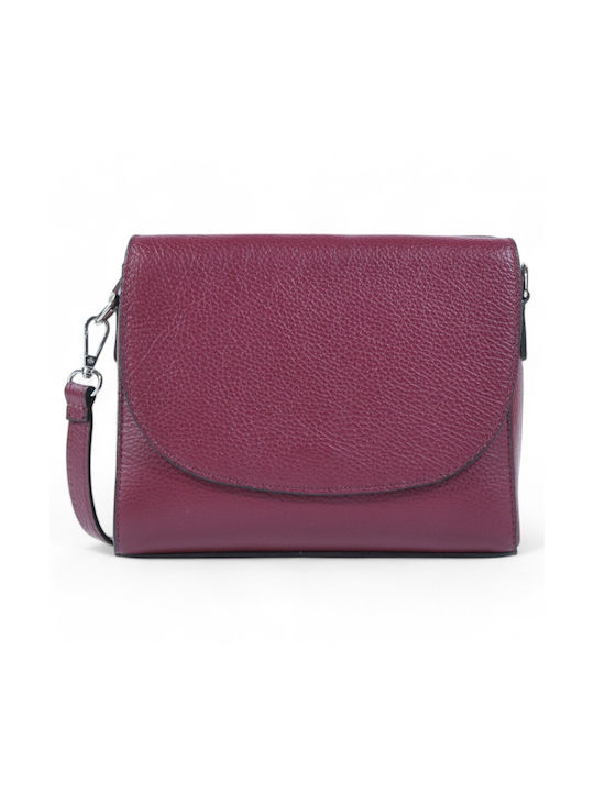 Passaggio Leather Leder Damen Tasche Crossbody Burgundisch