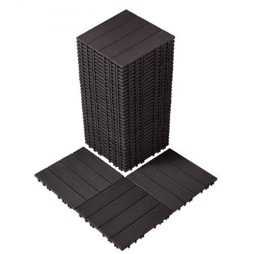 Vevor Terrassendiele für Gartenboden 30.48x30.48cm 36Stück