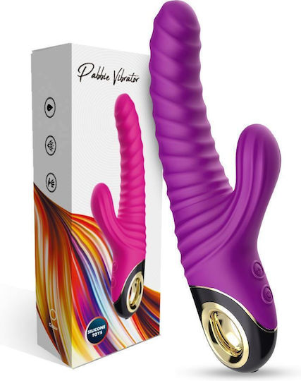 Multifunctional Bunny Vibrator 22cm 2x9 Modes
