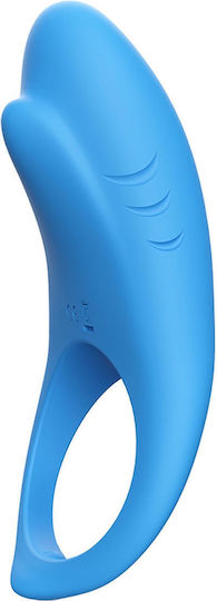 Boss Of Toys Vibrant Inel Cock Silicon Albastru