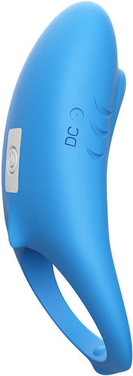 Boss Of Toys Vibrant Inel Cock Silicon Albastru