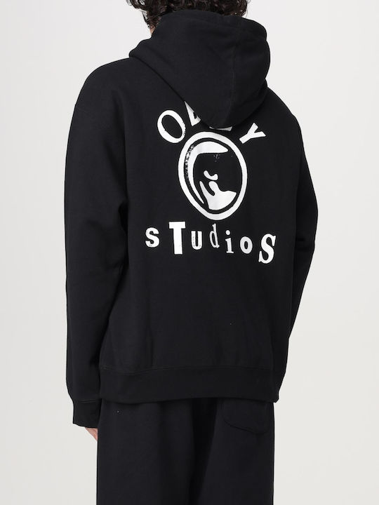 Obey Sweatshirt with Hood Black