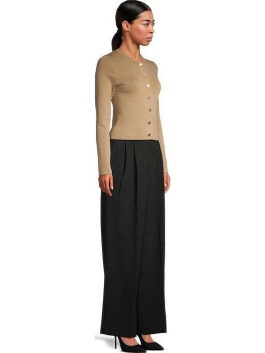 Women's Fabric Trousers Black