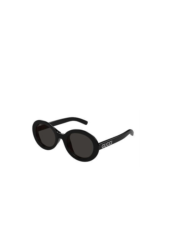 Gucci Women's Sunglasses with Black Plastic Frame and Black Lens GG1722SA 001