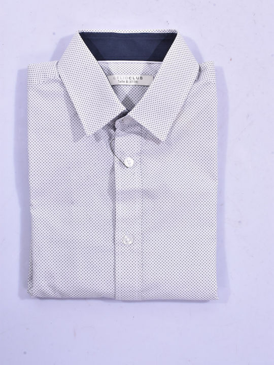 Kurzärmlig Hemd White