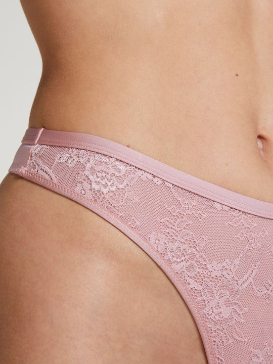 Lea Дамско Прашка с дантела Pale Mauve