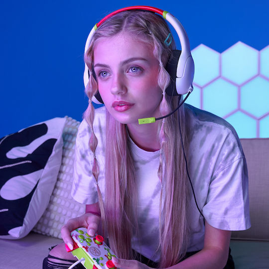 PDP Airlite Over Ear Gaming Headset με σύνδεση 3.5mm Radiant Racer for Nintendo Switch