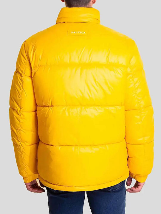 Geacă Puffer Galben