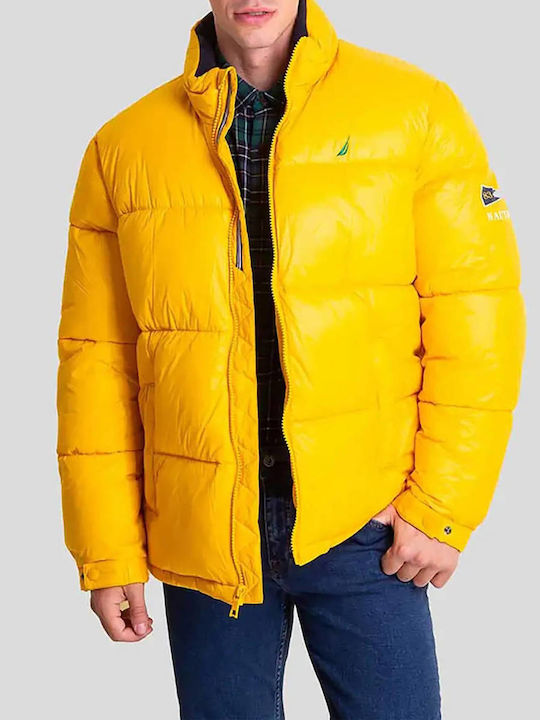 Geacă Puffer Galben