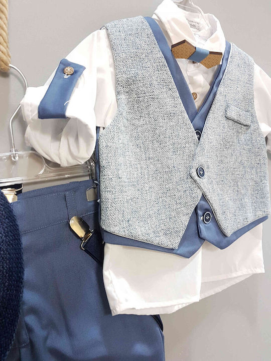 Taufset für Jungen Elefanten-Outfit Karussell 10-teilig Pk-352