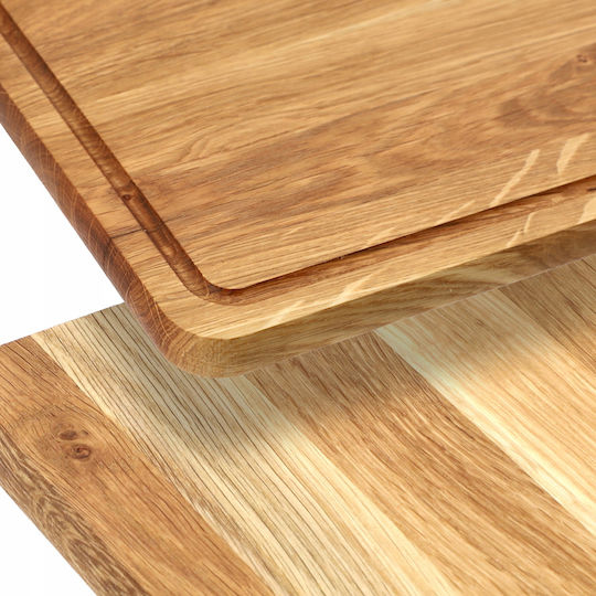 Kadax Rectangular Wooden Chopping Board Brown 25x20cm