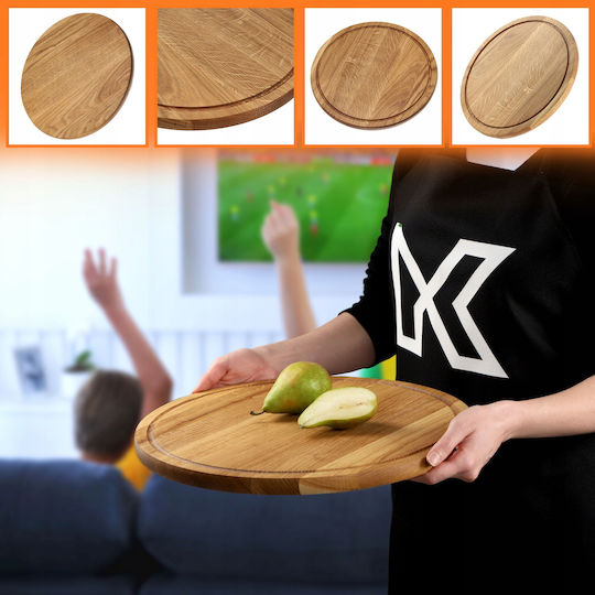 Kadax Сервираща платка за сирена Дърво 40x40бр 1бр
