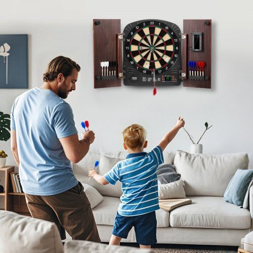 Vevor Dartboard Cabinet Set Easy Assembly Accessories Dztzzxb00000fq0dmv9