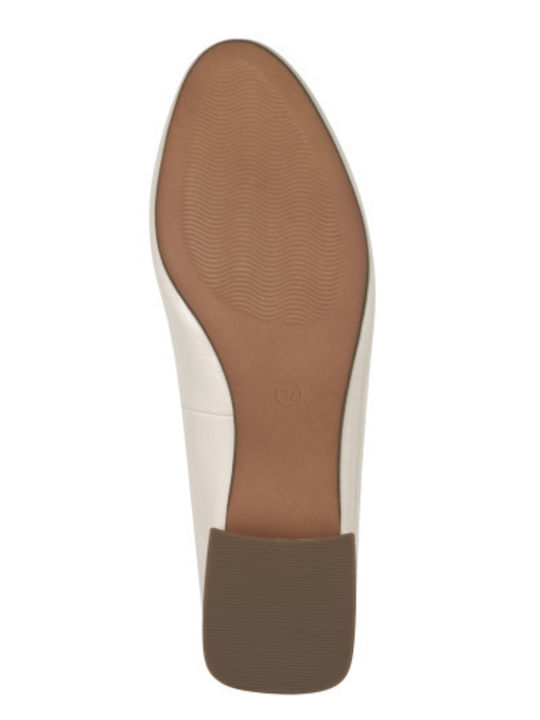 Anatomic Patent Leather White Heels