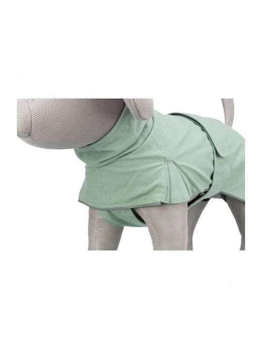 Trixie Dublín Haine pentru câini Impermeabil Verde cu Lungimea Spateului 45 cm