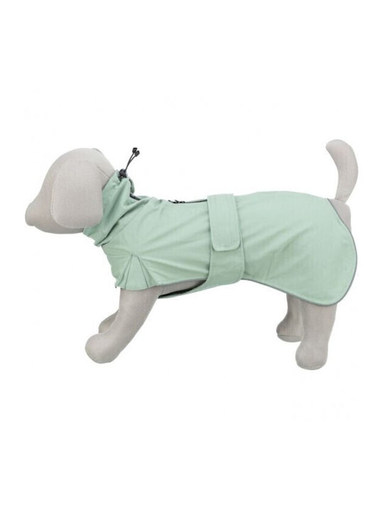 Trixie Dublín Haine pentru câini Impermeabil Verde cu Lungimea Spateului 45 cm