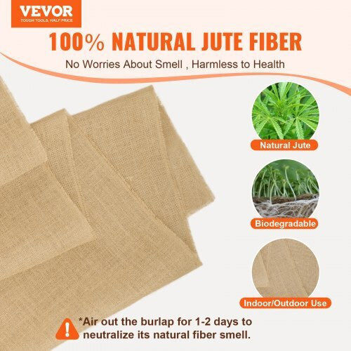Vevor Țesătură pentru Decorațiuni Burlap 36x150buc