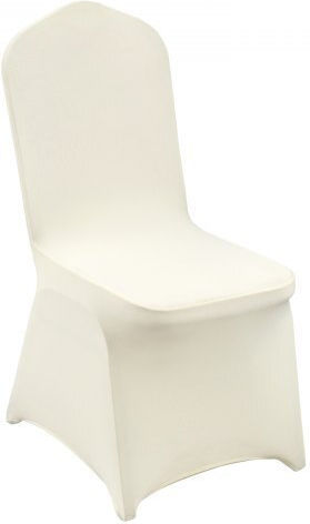 Vevor Elastic Cover for Chair Ivory 100pcs ZYT100PCSXYSQB001V0