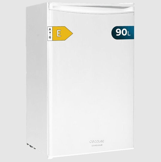 Cecotec Mini Bar 91lt Υ83xΠ47xΒ44εκ. Λευκό Bolero CoolMarket TT 90