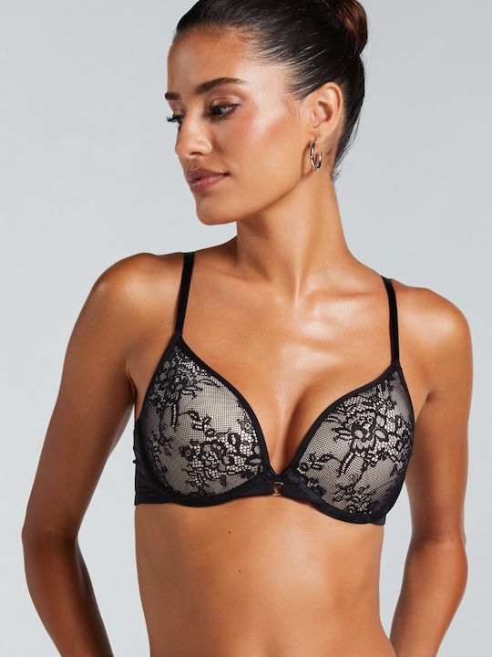 Hunkemöller Bra with Light Padding Underwire Caviar