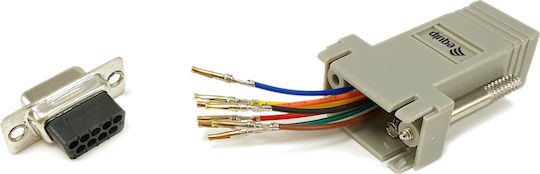 Equip Av Adapter Equip Adapter Db9 > Rj45 Adapter Bu Bu Tia/eia-561 13672617 4015867229453