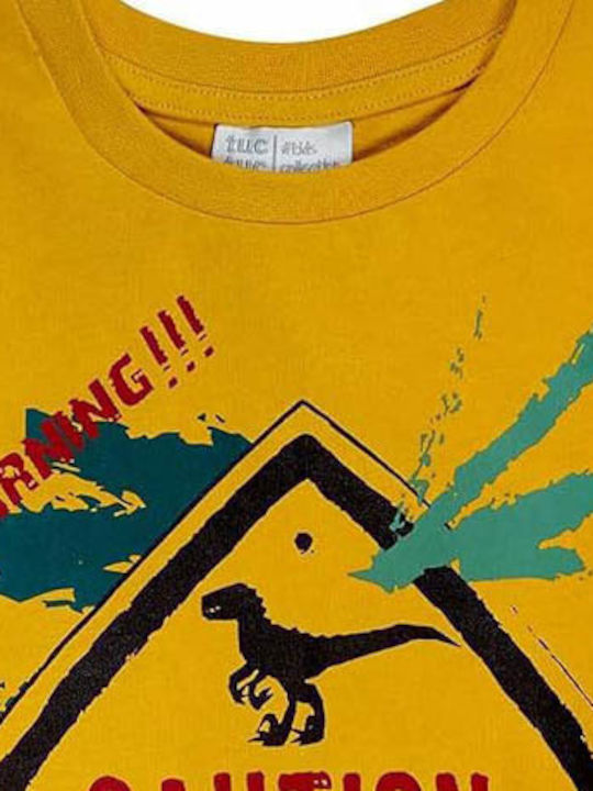 Kids Long-sleeved Yellow Top