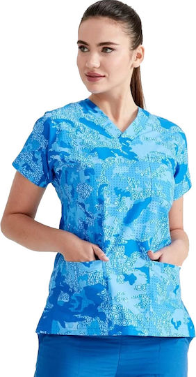 Northcure Unisex Σετ Ιατρικό Παντελόνι και Μπλούζα Πολύχρωμο