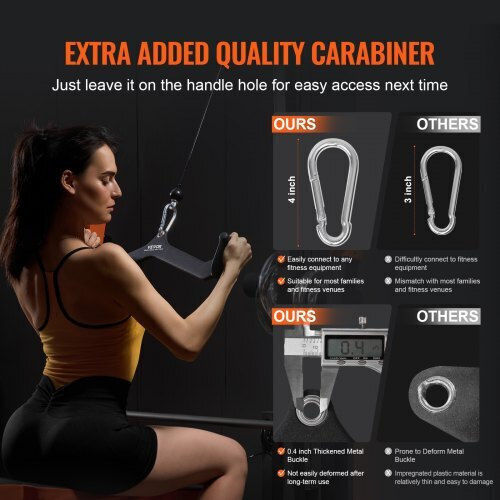 Vevor V-bar Handle Triceps Lat Pulldown Home Gym Jspjvxxlgjjksv158v0