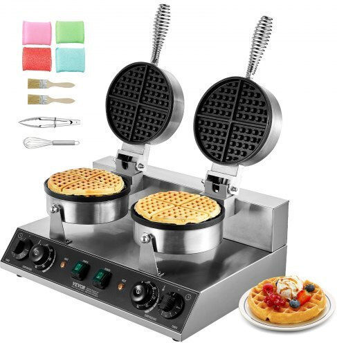 Vevor Commercial Round Waffle Maker SYBLSHFBJZYBC5B6EV2