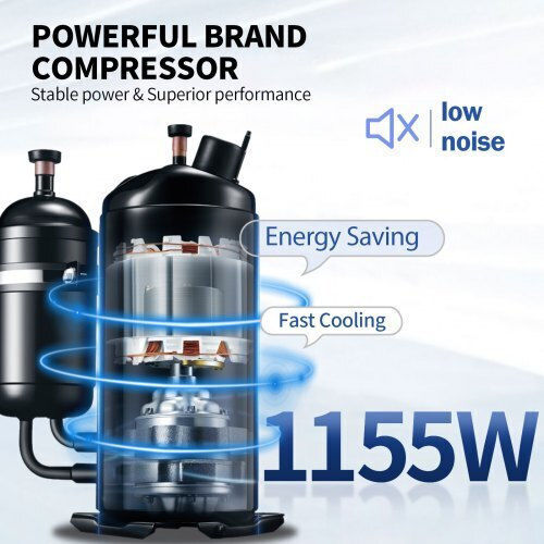Vevor Professionelle Maschine Eiscreme 2.2kW 74.5x54x86cm. S2230LHR1220VSMH8V2