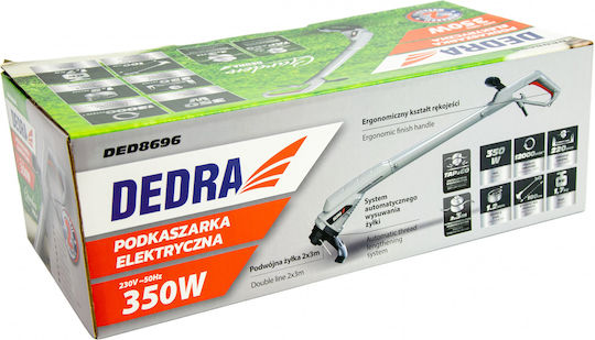 Dedra Ηλεκτρικό Χορτοκοπτικό Ώμου / Χειρός 350W 1.7kg