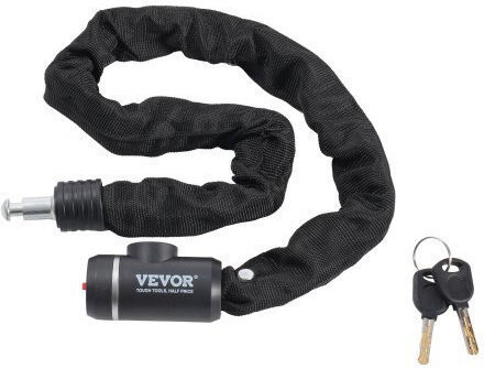Vevor Κλειδαριά Αλυσίδας Ποδηλάτου 2.79 Ft Συνδυασμό & 2 Κλειδιά 8mm Zxclsytsls8mjzqrkv0