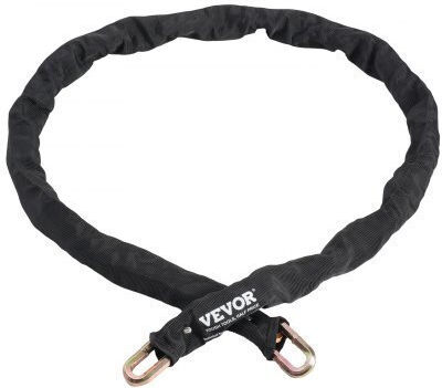 Vevor Bicycle Lock Chain 1.8m Thickness 9.5mm Black Zxclsaqlt95mudfm0v0