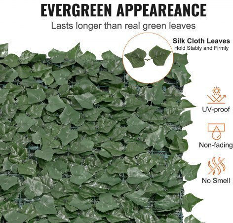 Vevor Artificial Foliage Panel 2.49m x 99cm