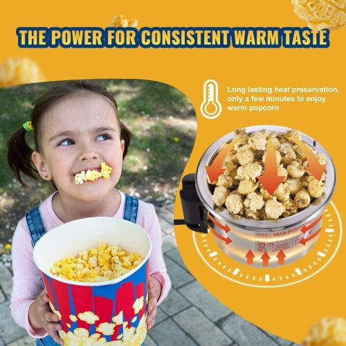 Vevor Commercial Popcorn Machine 300W