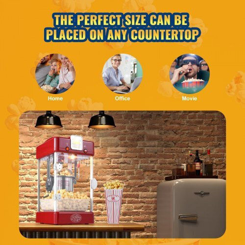 Vevor Commercial Popcorn Machine 300W