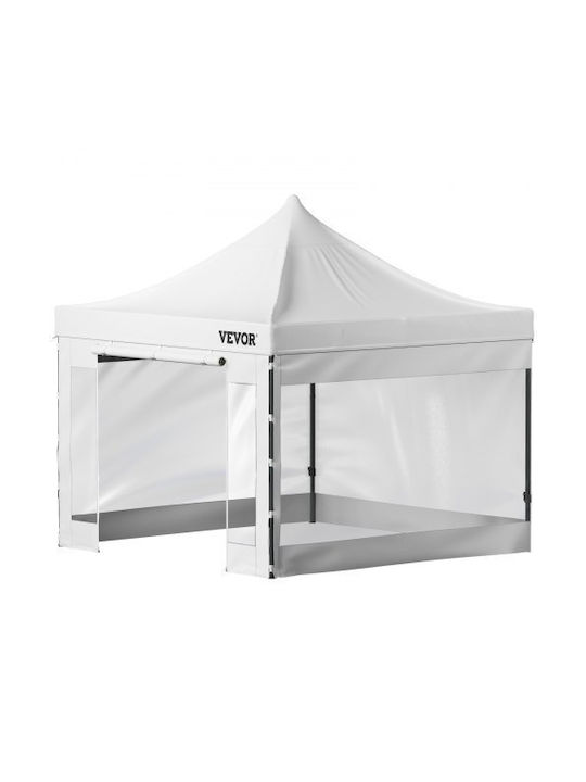 Vevor Πτυσσόμενο Κιόσκι Κήπου Λευκό 3x3m Vevor Πτυσσόμενο Κιόσκι Κήπου Λευκό 3x3m