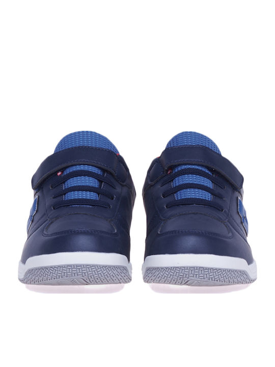 Ace Amf Kinder Sneaker mit Bügel- und Schleifenverschluss Blauen