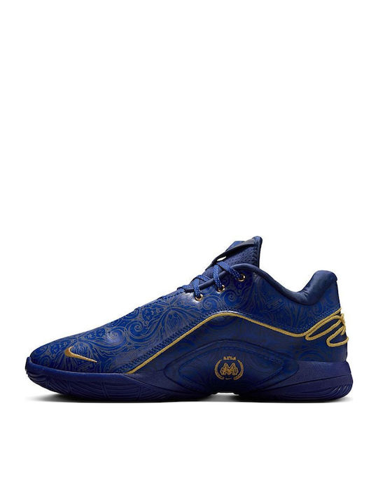 LeBron 22 Баскетболни обувки Deep Royal Blue / Metallic Gold / Midnight Navy