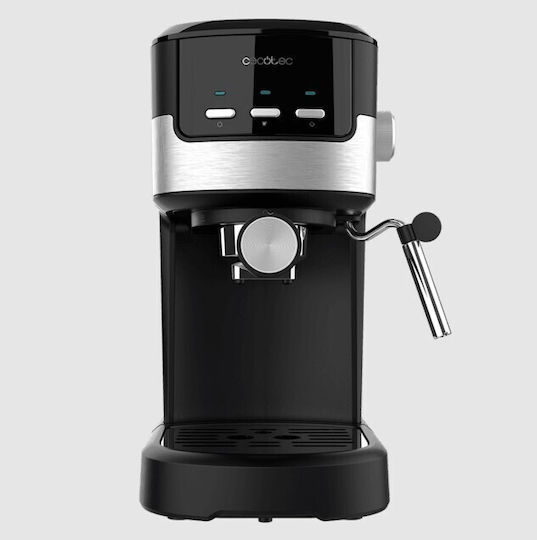 Cecotec Power Espresso 20 Pecan Automatic Espresso Machine 1100W Pressure 20bar Black